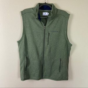 SOUTHERN TIDE Samson Peak Sweater Green Vest XL